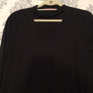 Black long sleeve nicer top